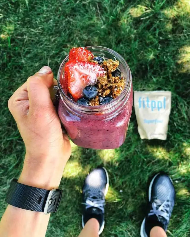 Banana and Spinach Superfood Smoothie