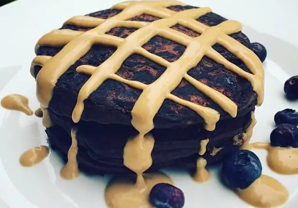 Chocolate Protein Pancakes