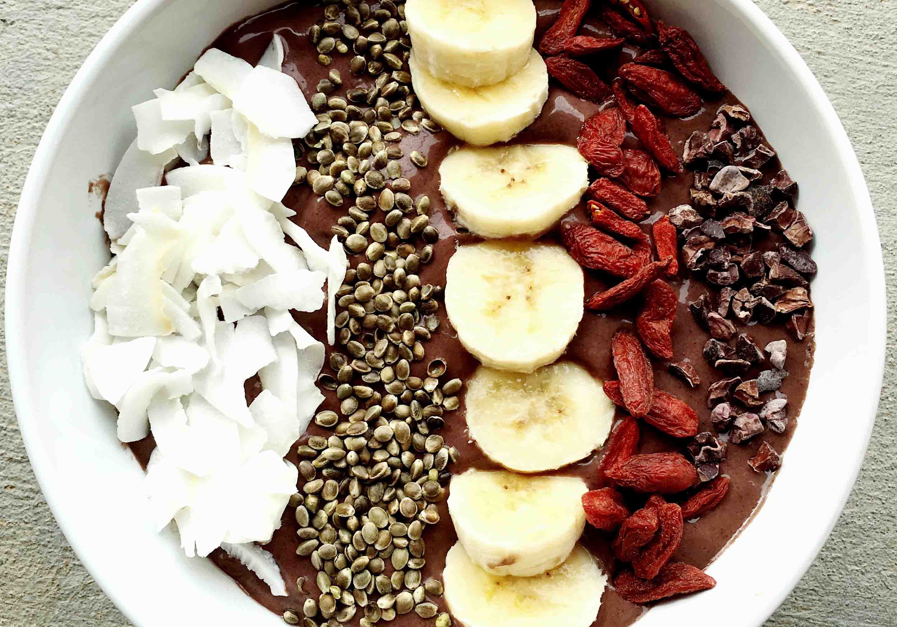 Banana and Avocado Bowl