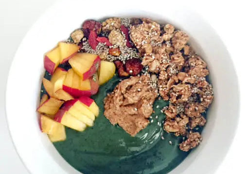 Peaches and Greens Bowl