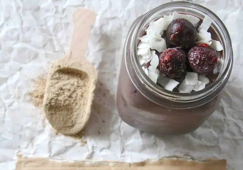 Banana Cherry Cocoa Smoothie