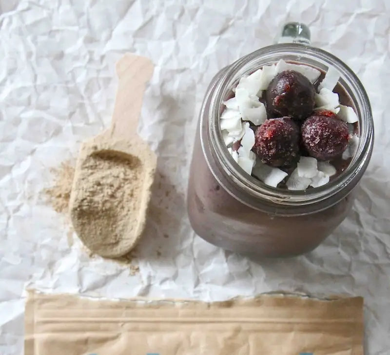 Banana Cherry Cocoa Smoothie